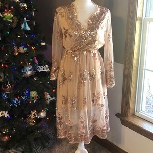NWOT Holiday dress size small